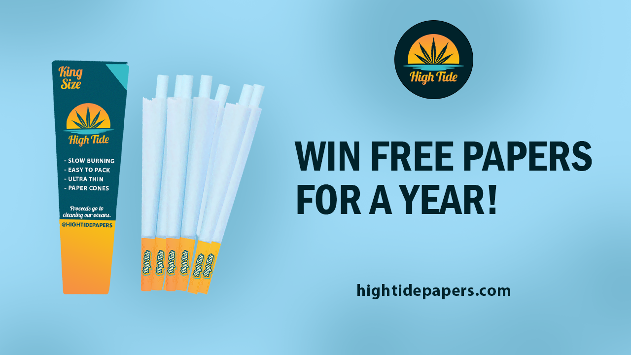 Win a Year's Supply of Eco-Friendly Rolling Papers from High Tide