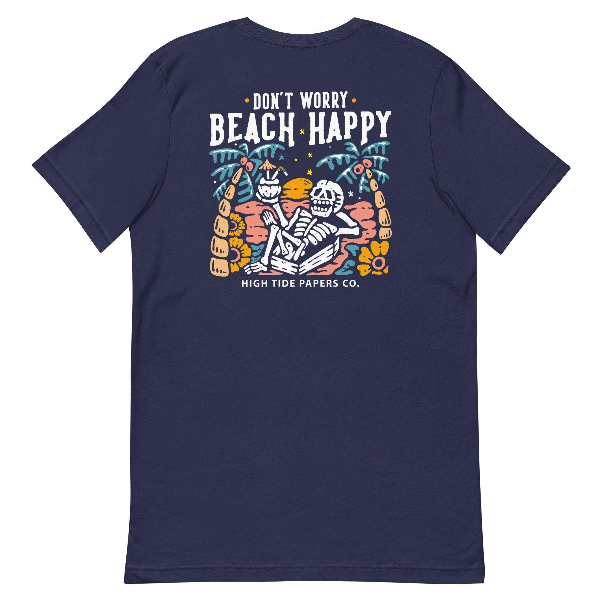 'Don't Worry, Beach Happy' Graphic Tee